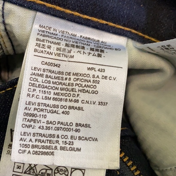 LEVI Demi Curve - dark wash - Picture 4 of 8